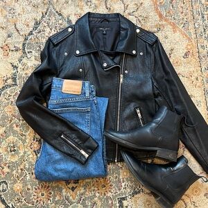Romeo & Juliet Coutore “Faux” Leather Jacket